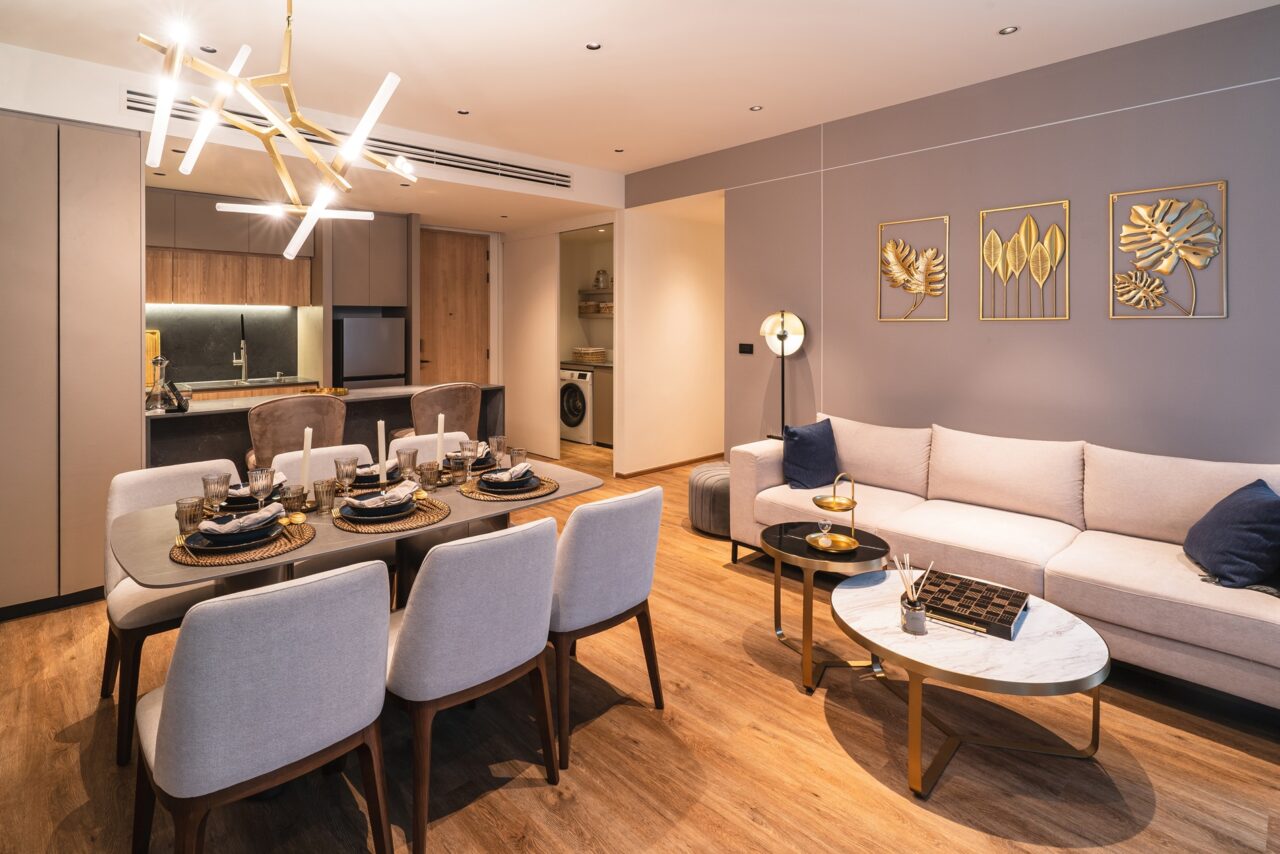5. DINNING ZONE — 3 BEDROOM — 121m2