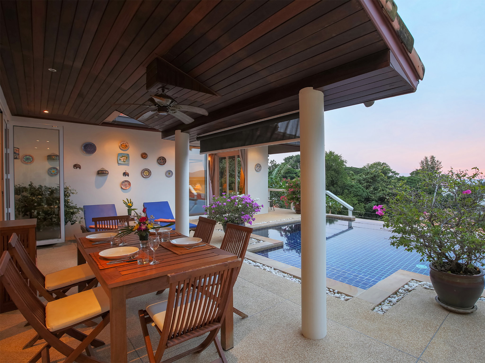13. Villa Kata Moon — Sunset dining 13. Villa Kata Moon — Sunset dining